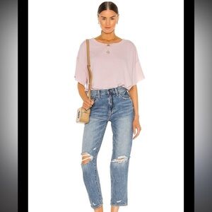 Pistola Cassie High Waist Crop Jeans